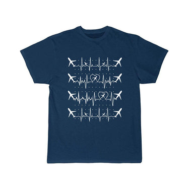 AVIATION HEARTBEAT DESIGNED T SHIRT THE AV8R